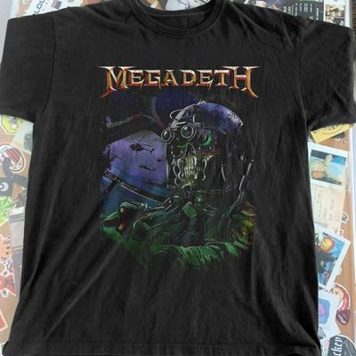 Megadeth Helicopter Vic Classic Unisex T-Shirt Size S-5XL