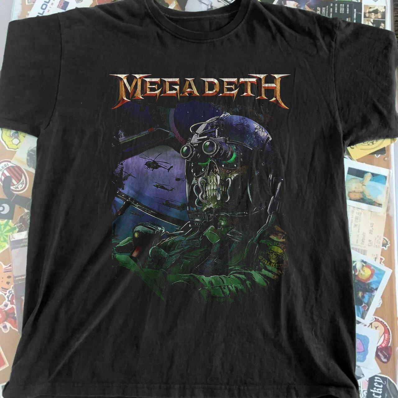 Megadeth Helicopter Vic Classic Unisex T-Shirt Size S-5XL XL