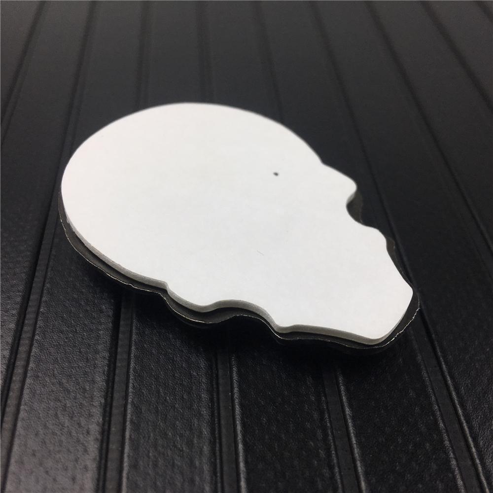 Skull Zinc Alloy Metal Car Stickers on Auto 3D Motorcycle Moto Stickers and Decals Car Styling
