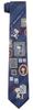 Snoopy Necktie PN912818 Blue SNOOPY Business Brand Necktie Gift [Peanuts]