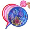 Japanese Style Folding Fan Mini Size Round Decorative Fan Summer Handheld Fan