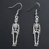 Skull Earrings Big Long Fashion Punk Jewelry for Women Girls Ladies Accessories