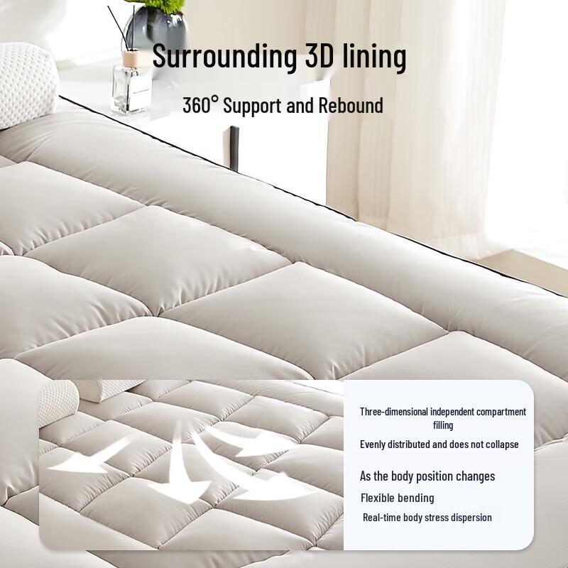 Hodo Home Memory Foam Soft Foldable Mattress Topper