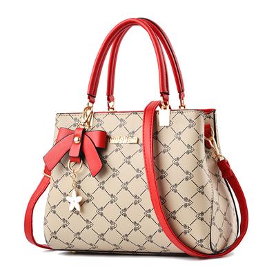 Luxury Ladies Handbag Quality Leather Women Crossbody Bag with Bow Decoration Female Shoulder Bags Large Capacity Tote Bags