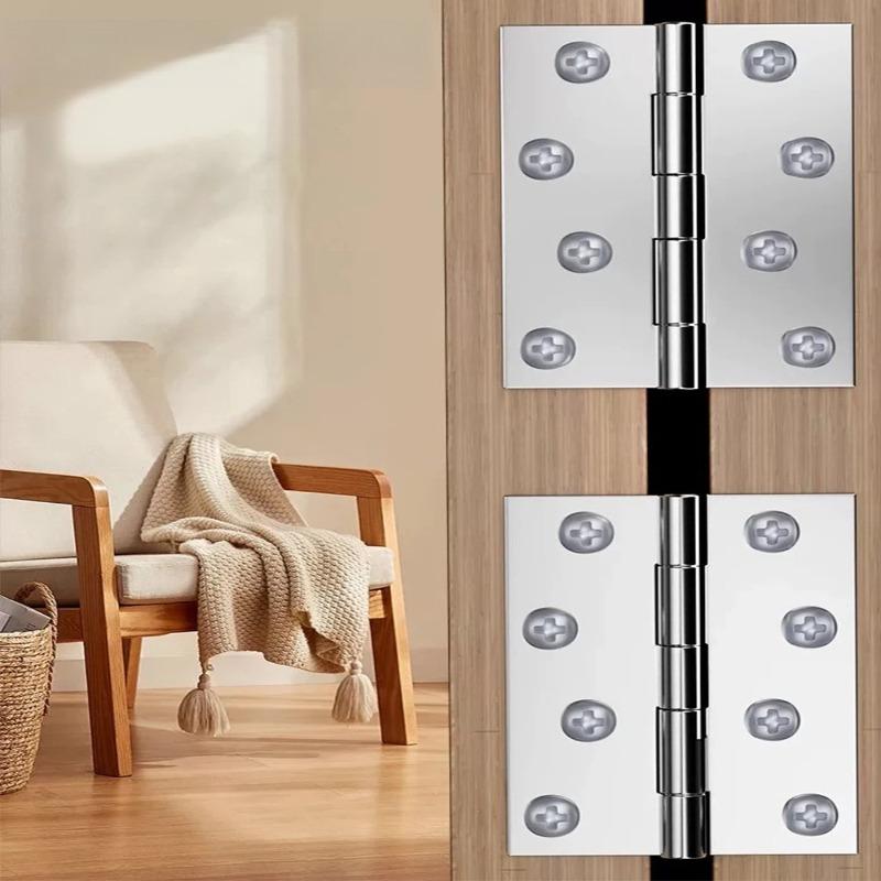 Stainless Steel Swing Hinges for Doors and Windows Mini Hinges for Hinges and Hardware Accessories for Home Doors