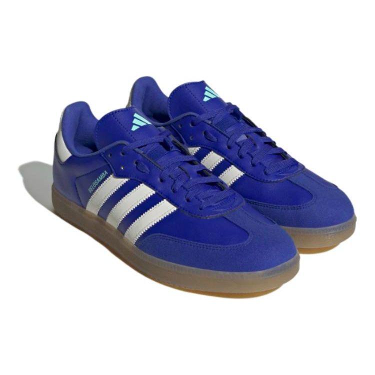 adidas Velosamba Vegan Lucid Blue Gum Unisex Sneakers Off-White Pulse-Mint HQ6709