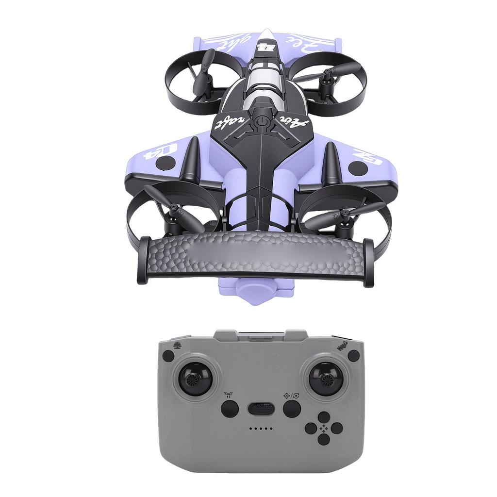 2 In 1 Flying Car Stunt Drone RC Quadcopter Flying Car Toy 2.4Ghz Remote Control Stunt Car Birthday Gift Dual Land Air
