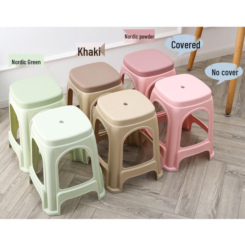 HUIHUADU Durable Non-Slip Plastic Stool