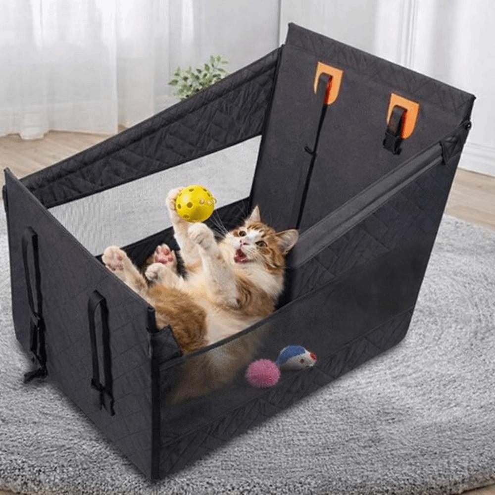Waterproof Car Seat Basket Non-slip Pet Safety Seat Pet Car Bed Pet Car Seat Cover  Cat Transport
