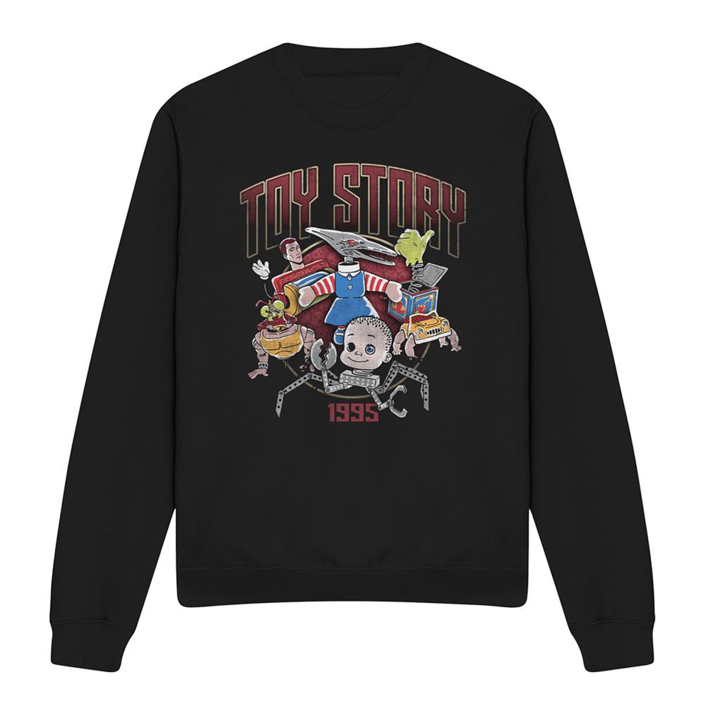 Toy Story Unisex Adult Sid´s Toys Rock Long-Sleeved Sweatshirt