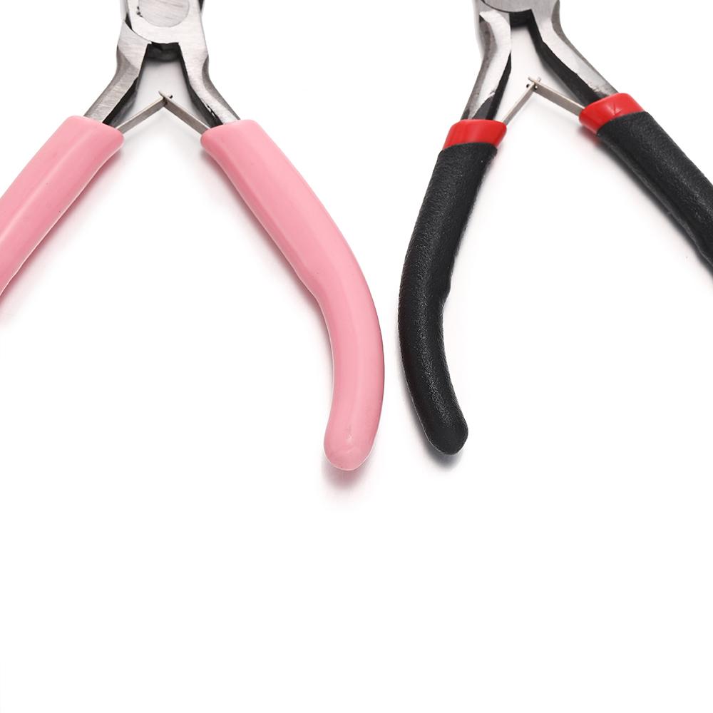 5Pcs/Set Round Nose Pliers Jewelry Pilers Tweezers Jewelry Tools Kit for DIY Jewelry Making Accessories Supplies