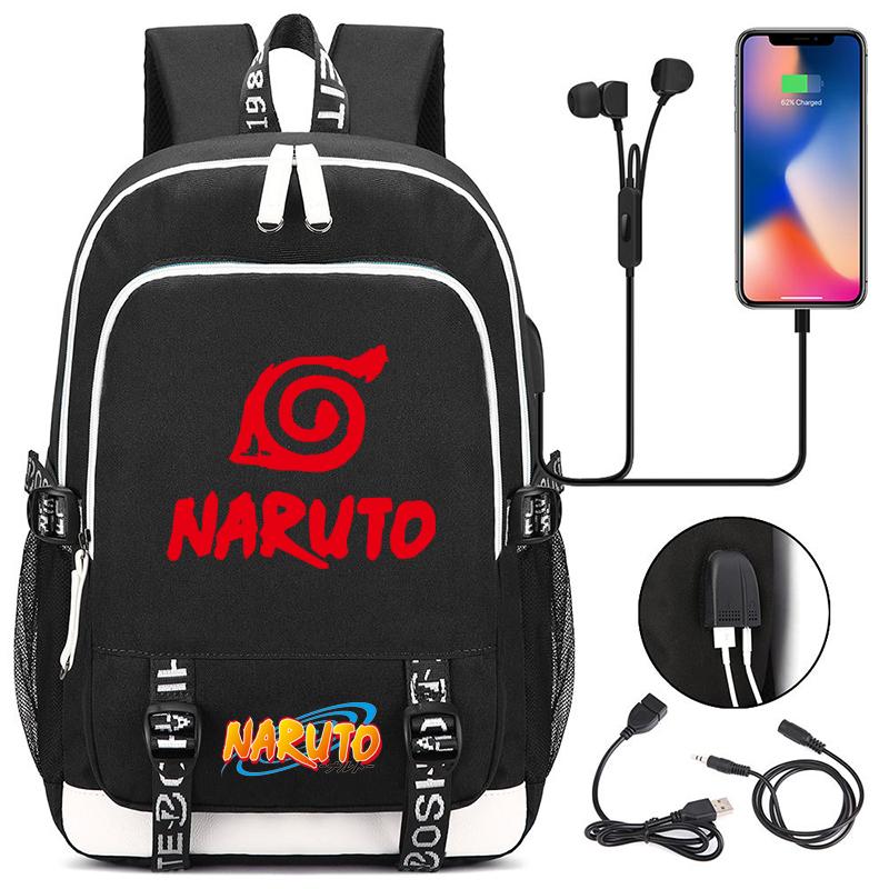 Anime Schoolbag Boy Girl Rucksack for Teen Backpack Student Usb Travel Bags Back To School Backpack Men Women Leisure