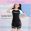 Childrens Quickdry Swimsuit With Removable Padding For Training And Water Sports