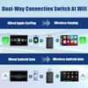 Wireless CarPlay Android Auto 2 in 1 Adapter for Car Navigation USB Dongle