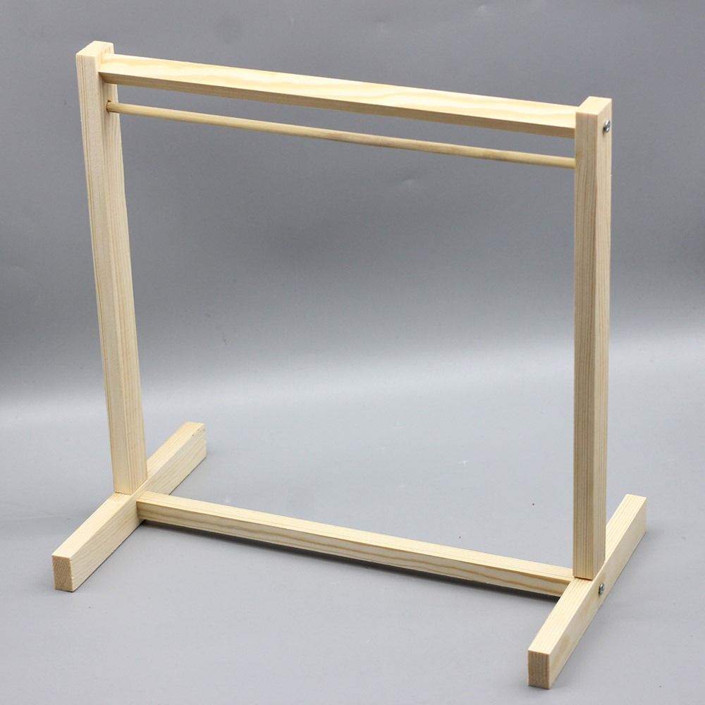 Wooden Doll Clothing Hanger Dollhouse Supplies Garment Organizer Dollhouse Furniture Toys Children