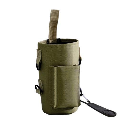 Magnetic Gym Bottle Bag Water Bottle Holder Carrier Bag with Phone Pocket Towel Buckle Gym Accessories Organizer for Men Women