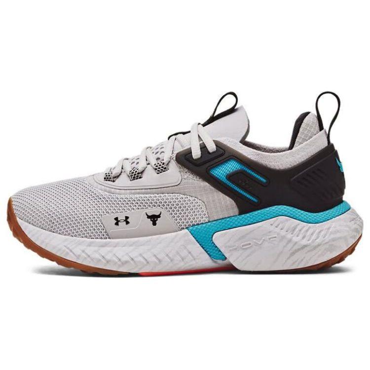 Under Armour Project Rock 5 Gray Matter Women 3025436-101 35.5