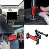 Suporte de Telefone com Apoio de Cabeça Extensível Para Bancos de Carro Suporte de Tablet Ajustável Com Braço Flexível Para Entretenimento no Banco Traseiro
