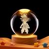 Dragon Ball Goku 3D Crystal Night Light - Creative Ornament and Birthday Gift