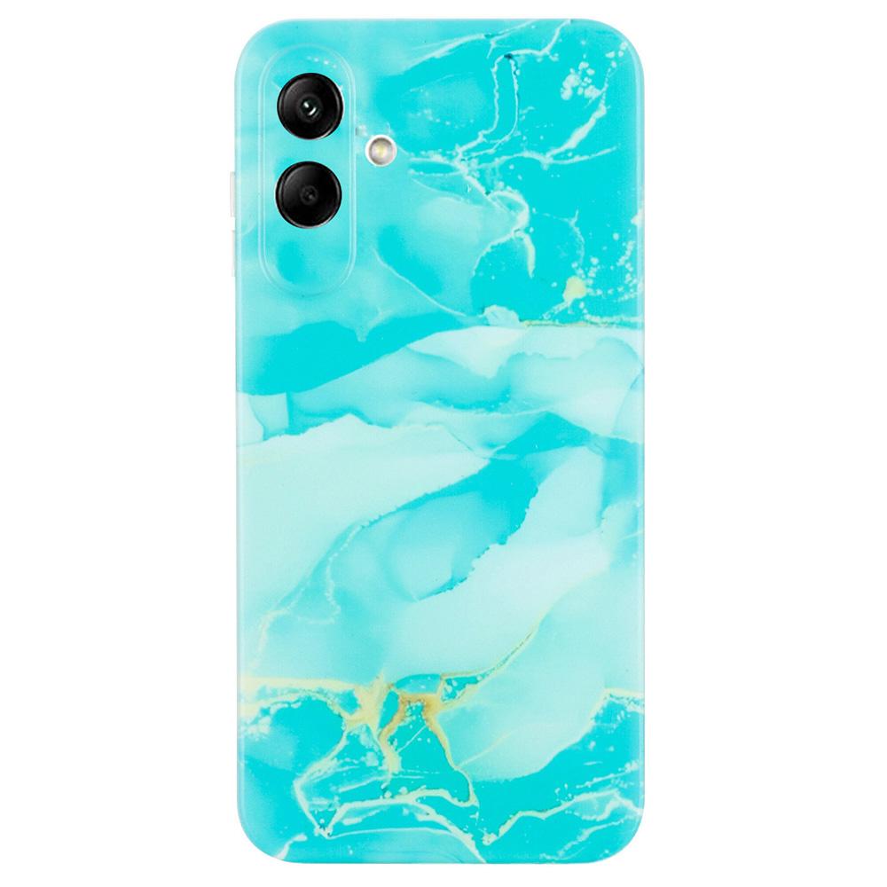 For Samsung Galaxy A05 4G Case Marble Pattern Print Soft TPU Phone Cover