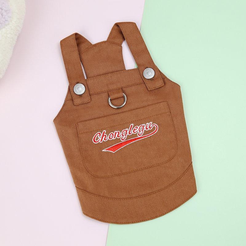 

Весенне-летняя одежда для собак Карманный ремешок Ремешок для питомца Юбка Плюшевые мишки Маленькая собака Одежда на двух лапах Кукольная одежда для кошек L