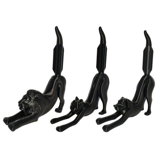 Suport amuzant pentru hârtie igienică cu animal de stretching Imprimat 3D Coadă de Pisică Câine Leu Suport Rulou Șervețele Drăguț Suport pentru Prosoape de Hârtie pentru Baie Bucătărie Toaletă