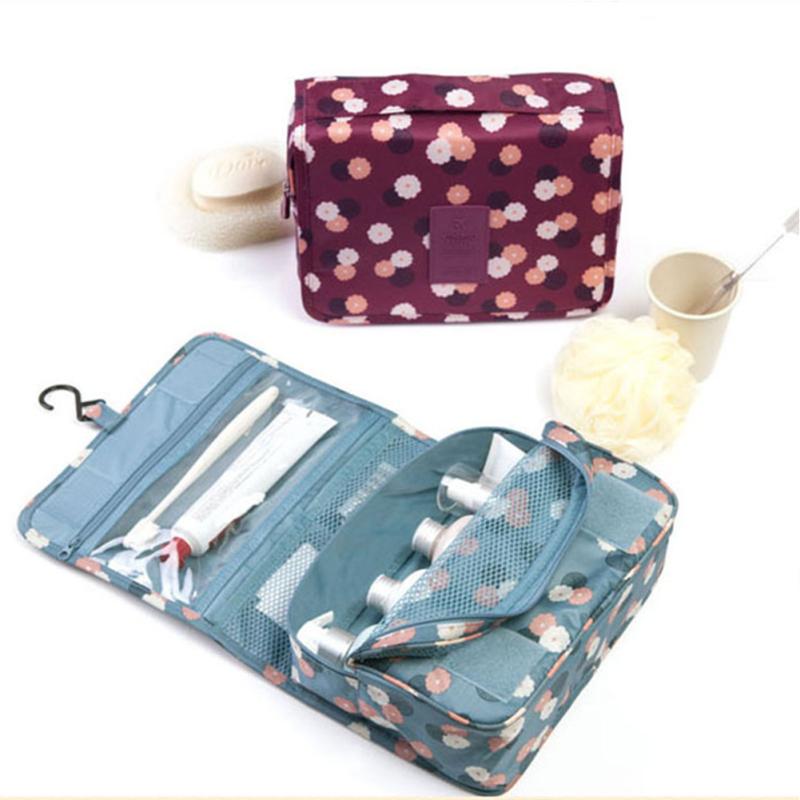 

Многофункциональная дорожная косметичка с крючком, настенное крепление, косметичка-органайзер