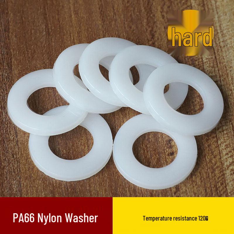 

Thickened Nylon Insulation Washers: Flat Round M2-M25 M3*6*1 (200 pcs)