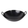 Classic Double-Ear Nitrided Iron Wok: Non-Stick, No Coating, Induction Compatible, Ideal for Home Stir-Frying