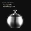Chuishanlai 304 Stainless Steel Spherical Condiment Jars 3-Piece Set