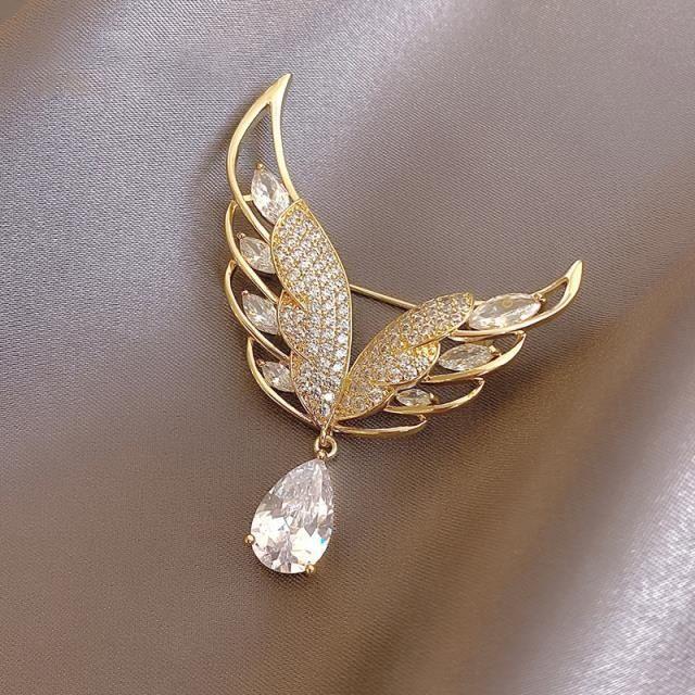 Get Rich Right Away, Alloy Year of the Horse Brooch, Light Luxury Women's Pin, Fashion Natal Year Brooch Jewelry