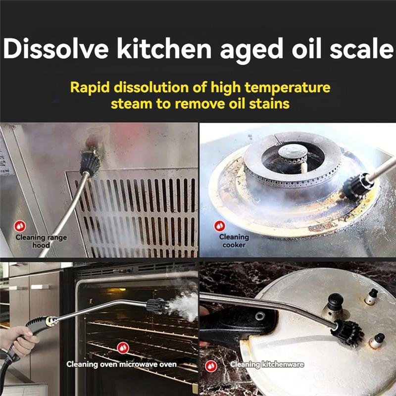 AEE2-Portable Steam Cleaner 15 Seconds To Produce Steam Leakage Protection Anti-Dry Burning Handheld Steam Cleaner EU Plug