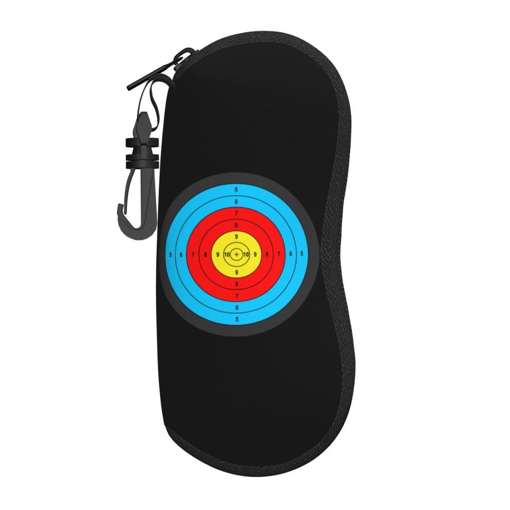 Custom Shooting Target Glasses Case Cool Archery Archer Darts Shell Eyeglasses Case Sunglasses Box