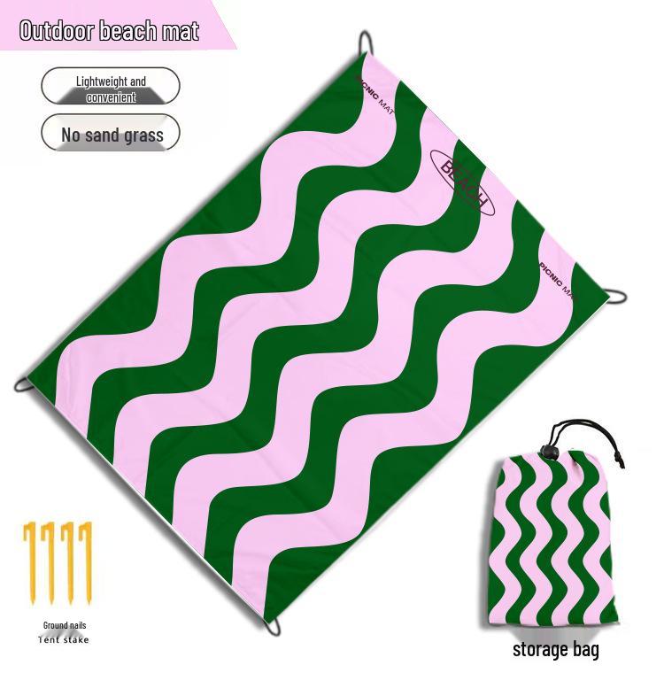 Portable Waterproof Ultralight Camping & Beach Mat - Moisture-Proof and Foldable