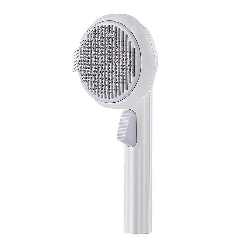 Pumpkin Pet Brush Self Cleaning Slicker Brushes for Shedding Dog Cat Grooming Comb Removes Loose Underlayers and Tangled Hair