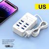 35W Multi-Port Power Strip Charger with 3 PD & 3 USB, 6 Sockets, and 3A Fast Charging