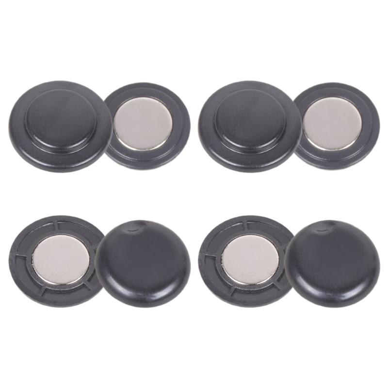 4 Pairs Running Bib Magnets Magnetic Clip For Race Event No Needle Attachment Lightweight Race Number Holder 1