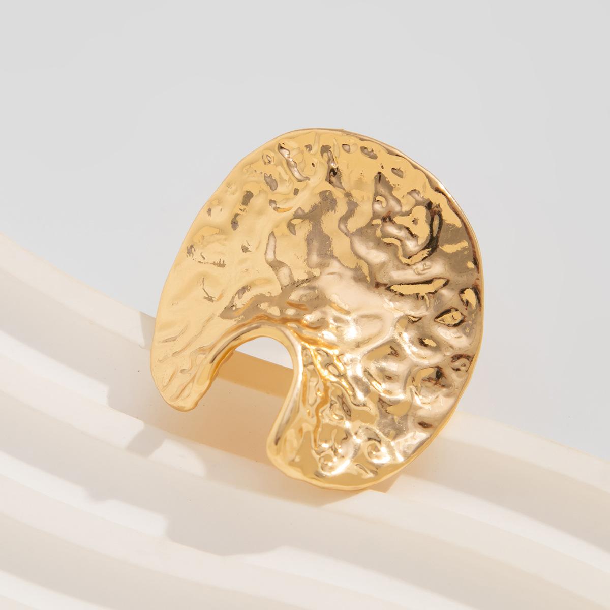 

Преувеличенный перкуссионный узор нерегулярное разомкнутое кольцо женское, геометрическое кольцо кольцо с имитацией жемчуга