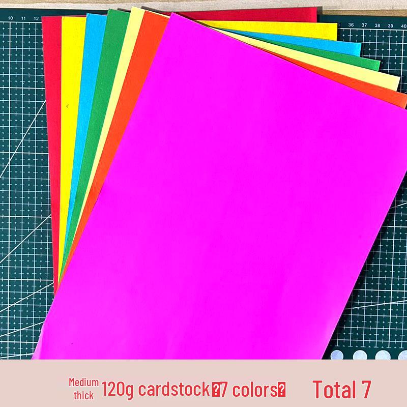 A4 Color & Black/White Cardstock, 200g, for Kids' Crafts & Art, Free Shipping