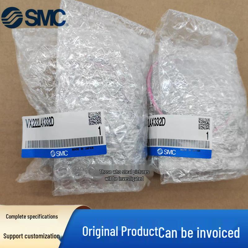 

SMC Direct-Acting 2-Port Solenoid Valve VX222 Series VX222LAXB