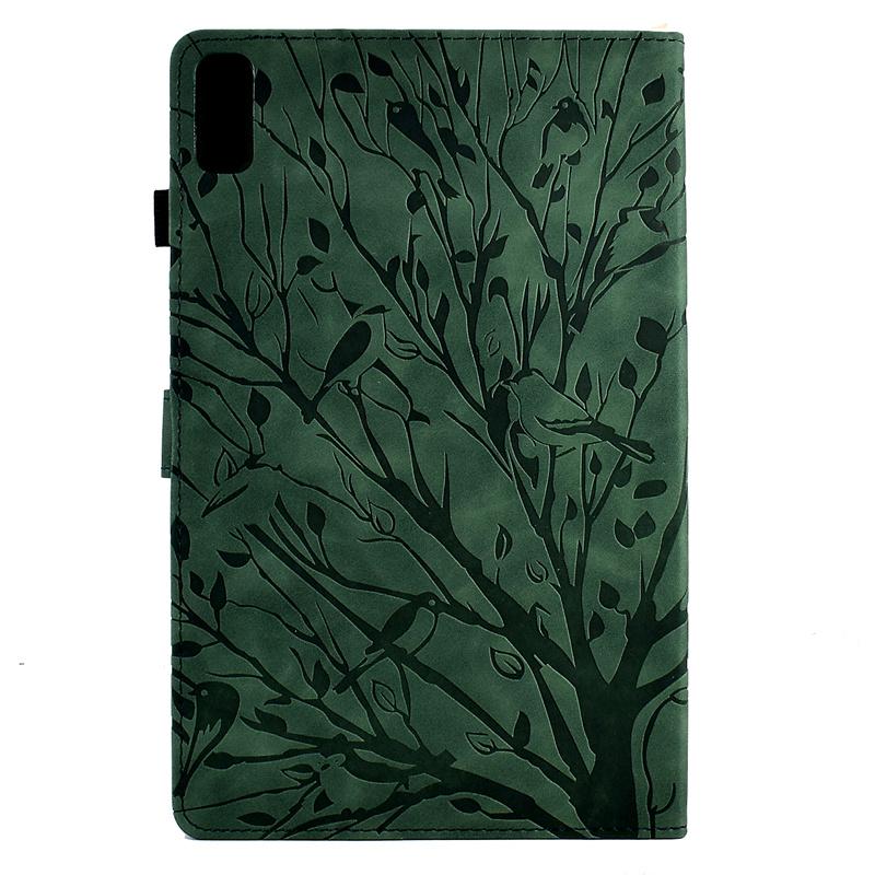Funda for Lenovo Tab P11 2nd Gen Case 11.5" Embossed Tree Wallet Stand Cover for Lenovo Tab P11 Gen 2 Gen2 Tb350fu Tb350xu Case