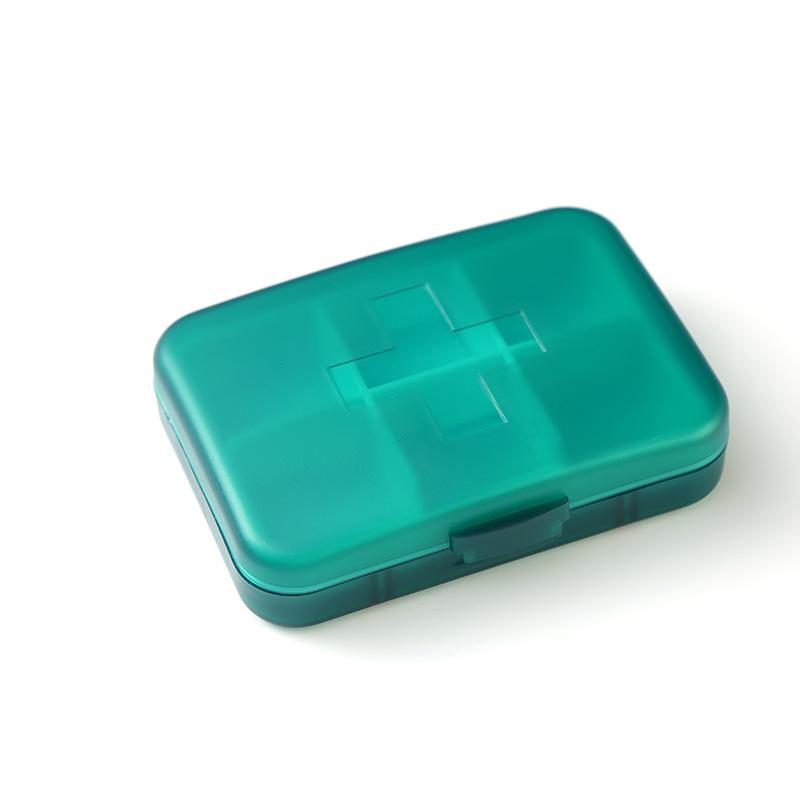 Large Capacity 7-Day Medicine Organizer with 6 Grids for Morning, Noon, and Evening