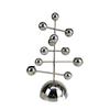 Metal Handicraft Geometric Candle Holder Rotate Candelabrum Black Candlestick Home Decoration Accessories Candle Stick Holder