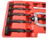 16pcs Steel Blind Hole Bearing Puller Set Slide Hammer Tool Kit Universal Fit DNT Brand