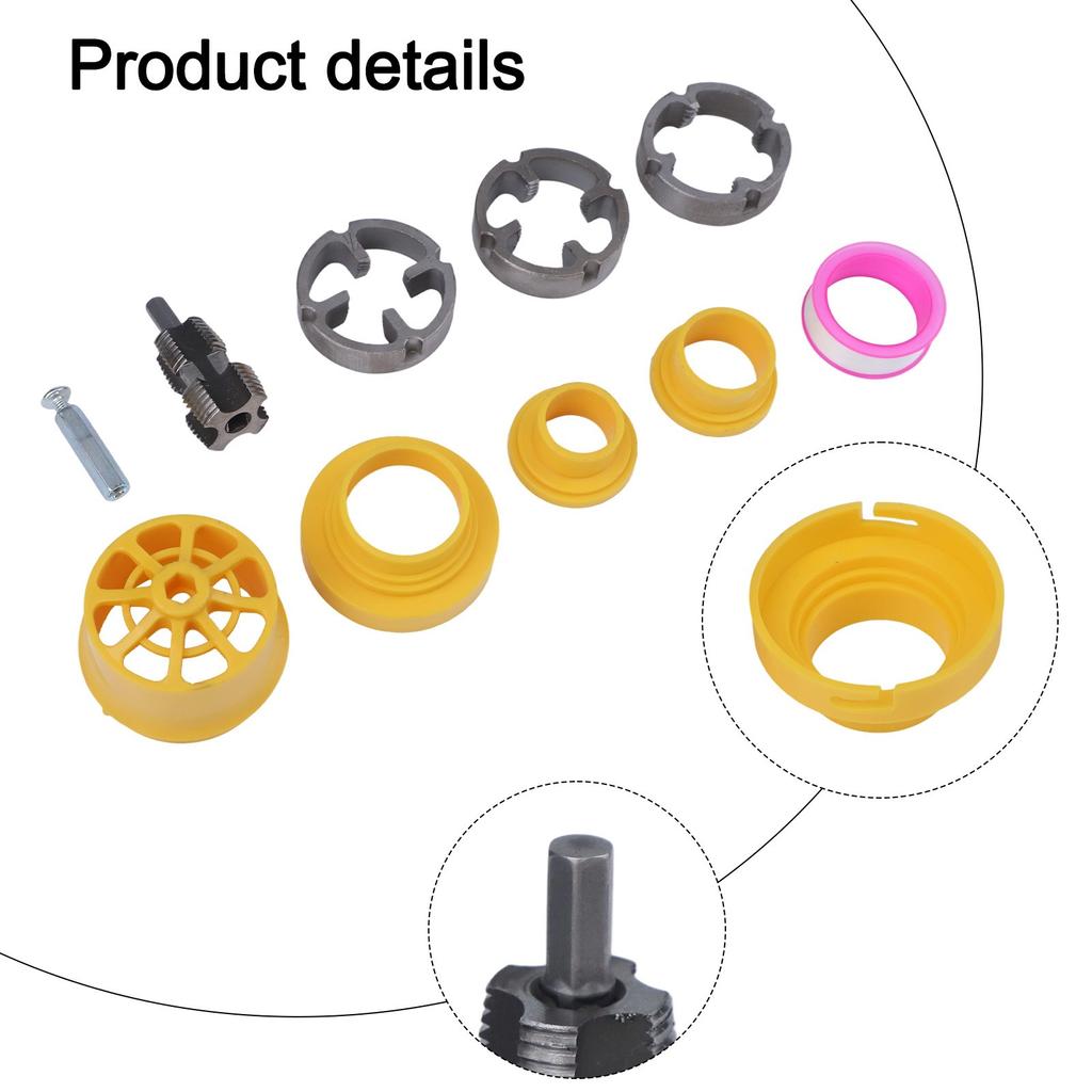 Simplify Your Plumbing Tasks with Our User Friendly Threading Tool Set