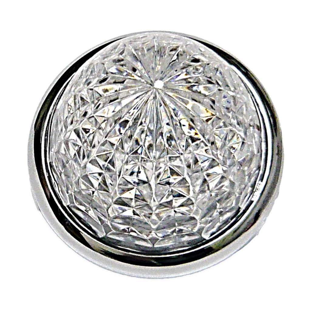 Customize 24V Truck LED Marker Lamp Side Marker 8 Sides Crystal Cut 16 LED