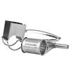 Multifunctional 430 Stainless Steel Cheese Grater with Hand-Crank & Multiple Blades