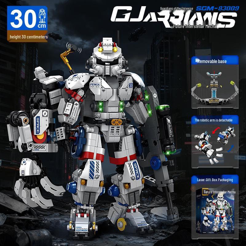 Xingji 83009 Astronaut Mech Building Blocks - Compatible with Lego Robot Model Toy for Boys