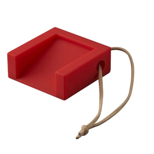Yamazaki Industrial Door Stopper Cube, Red, 7107