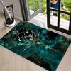 Boho Spiritual Celestial Hand Area Rug Carpet Non Slip Floor Mat Mystic Moon Star Washable Front Door Doormat, Anti-Skid